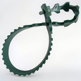 Heavy Duty Tree Stake Supports Adjustable Tree Straightening Ties 5pcs Tree Limb Bands Training System Flexible Rubber Locking Straps - Cable, Plant Ties for Staking (Green 23.6 Inch)