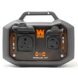 WEN GNA36i 30-Amp 3600-Watt Parallel Connection Kit for Inverter Generators, Black