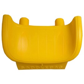 The Original Big Wheel Yellow Saddleback Seat, Genuine Replacement Part with 6.25" Spacing, Made in USA