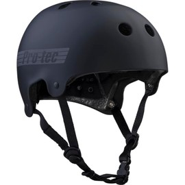 Protec Helmet Unisex Adult Helmet, Matte Black Reflective (), One Size
