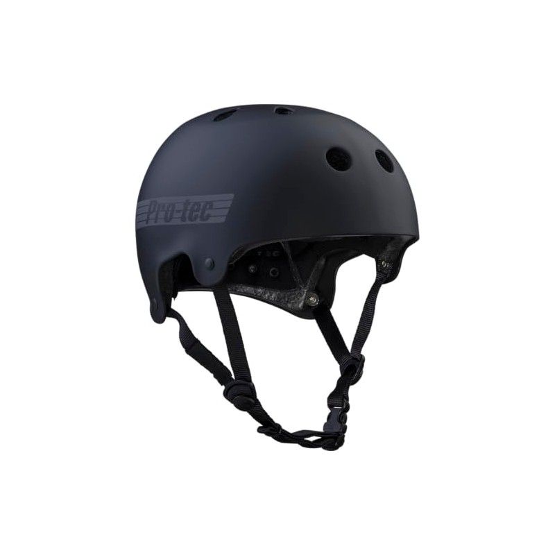 Protec Helmet Unisex Adult Helmet, Matte Black Reflective (), One