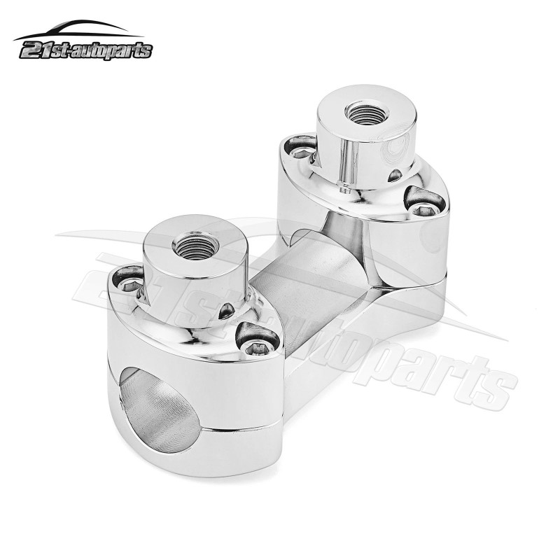 21ST 2" Risers 1.25" Handlebar Clamp For Harley Dyna Fat