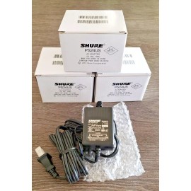 SHURE AC ADAPTER PS24US 12v 400mA New