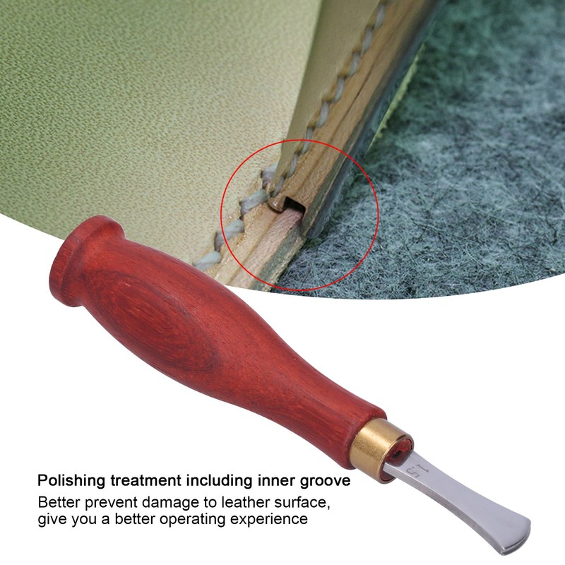 Edge Creaser Leather Shallow Slot Edging Device Trimmer Groove Creasing