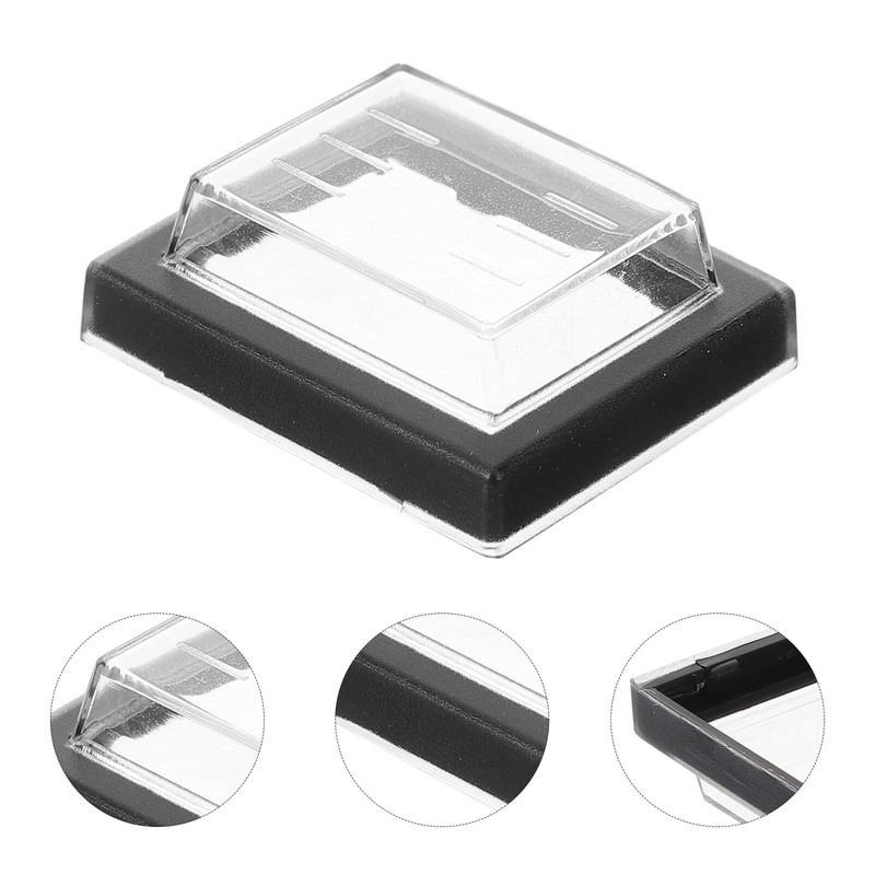 GLEAVI Light Switch Guard Cover, 15pcs Button Switch Protective Cover