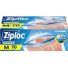 Ziploc Freezer Bags, M, 70 Count