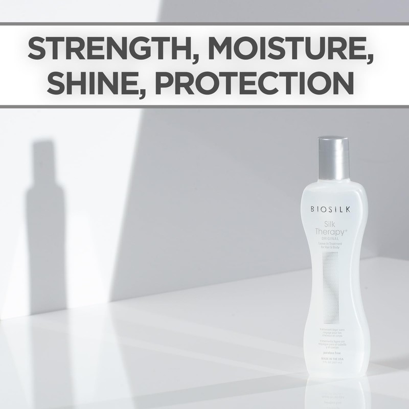 BioSilk Silk Therapy Original, Reconstructing Treatment For Adding Shine &