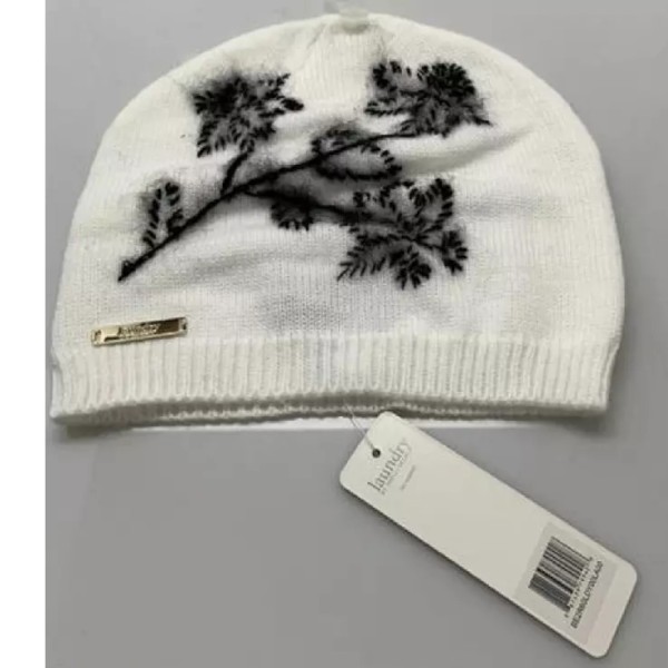 Ladies Laundry By Shelli Segal Women's Flower Beanie
