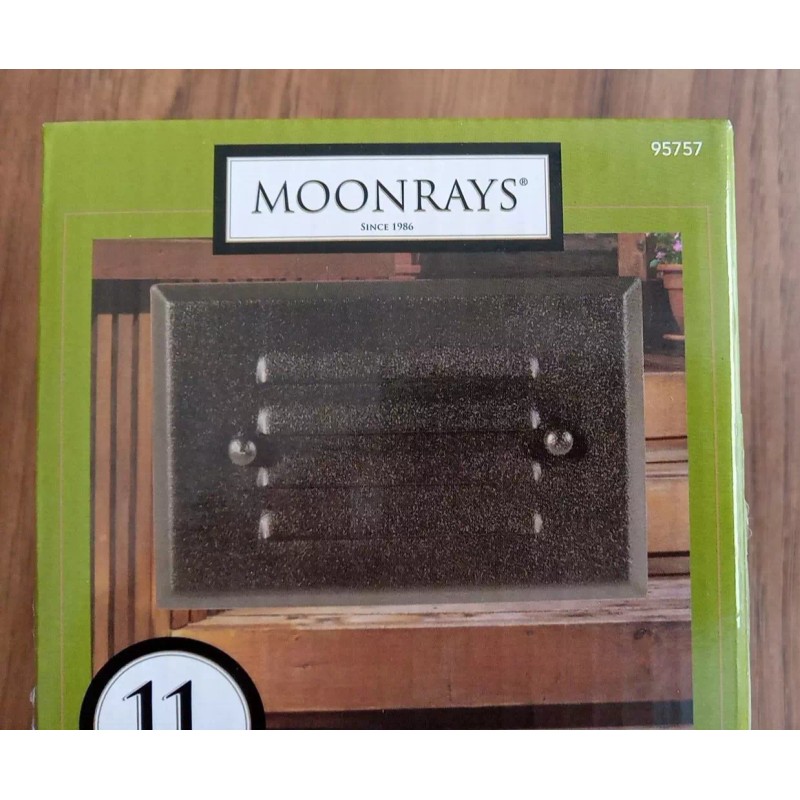 Moonrays Low Voltage Metal Landscape Lights Black Finish 11 Watts