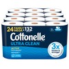 Cottonelle Ultra Clean Toilet Paper with Active CleaningRipples Texture, Strong