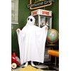 Clearstone Halloween Ghost Poncho Kids Cosplay White
