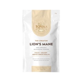 Tonika 100% Organic Mushroom Powder Lion's Mane (The Creator) 90g