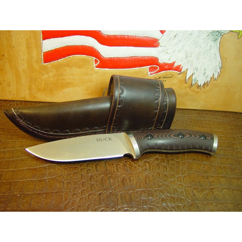 Leather Knife Sheath/Case Made To Fit Buck Selkirk 863