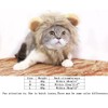 Lion Mane Costume for Cats Costume Pet Adjustable Washable Dress