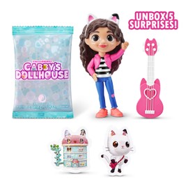 5 Surprise Gabby's Dollhouse di ZURU, personaggi giocattolo, oggetto da collezione, capsula misteriosa, giocattolo per bambine dai 3 anni in su, personaggi giocattolo di Gabby Girl (2 capsula)