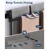 Alise Double Towel Bar Black,28" Towel Rack for Bathroom Wall