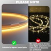 Neon Rope Light Clips Mounting - 24 Pcs Clear Waterproof
