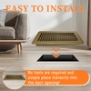 4" x 12" Floor Register Cover - Heavy Duty Steel