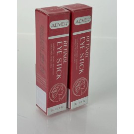 VELAMO ADVANCED Lot (2) Retinol Eye Stick for Dark Circles & Puffiness,Visi