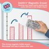 Smith’s® Large Magnetic Whiteboard Eraser | Extra-Strong Neodymium Magnet |