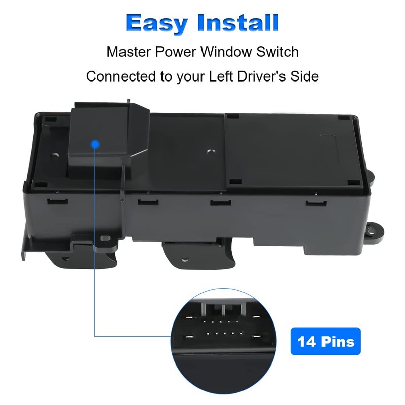 WMPHE Compatible with Driver Side Master Power Window Switch Acura