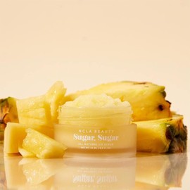 NCLA - Exfoliante natural para labios de azúcar, piña, 15 mililitros