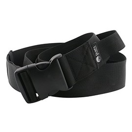 GUOER Walking Gait Belt with Handles Transfer Belts Black (32"-70")