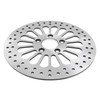 POPSTORE 11.5 Inch Polished Rear Brake Rotor Disk Compatible with