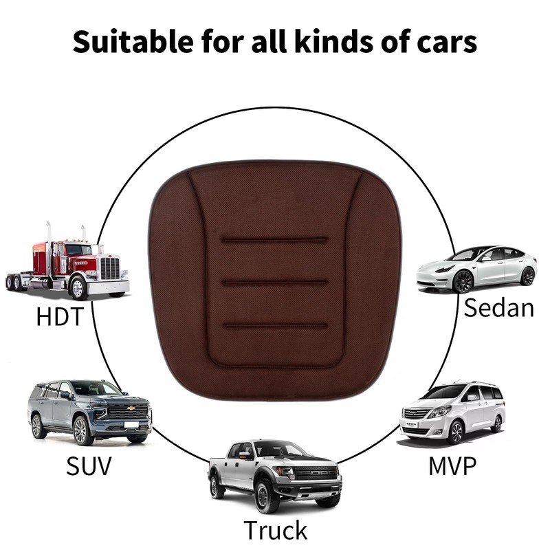 KAYI Car Seat Cushion, Memory Foam Car Seat Cushion, Anti