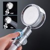 Handheld Shower Head with Turbo Fan ON/Off Pause Switch High