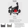 catazer MTB Road HB-100 MTB Road Line Pulling Hydraulic Disc