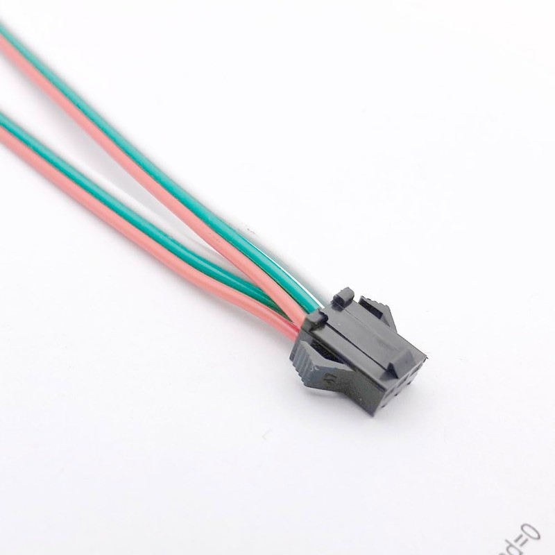5pcs 15cm 3pin SM Splitter JST Connector Male and Female