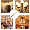 HXMLIHB JD E11 Led,1080LM,AC110V-130V,9W Dimmable 100W Halogen Bulbs Equivalent,T3 T4
