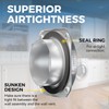 JEEVONY Magnetic Dryer Vent Coupling DV180 Airtight Seal Dryer Vent