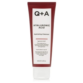 Q+A Hyaluronic Acid Hydrating Cleanser, Hyaluronic Acid Cleansing Lotion Uses Gentle and Smoothing Cleansing Agents for Better Moisturising Your Skin (125 ml)