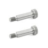 Ganter Normelemente Fitting Screws with Collar ISO 7379-10-M8-30-NI Mounting Diameter