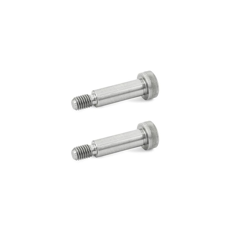 Ganter Normelemente Fitting Screws with Collar ISO 7379-10-M8-30-NI Mounting Diameter