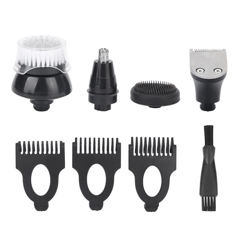 6D Electric Razor 5 in 1 Multifunctional Men Rechargeable Bald