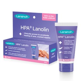 Lansinoh HPA Lanolin 100% Ultra Pure Lanolin, 50g, 50 Grams