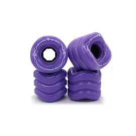 Shark Wheel - Ruedas de Crucero Longboard de 60 mm, fórmula ADN, Juego de 4 Ruedas