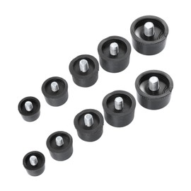 SHINEOFI 10pcs Rubber Hammer Head Replacement Tips Durable and Lightweight Mallet Accessory for Safe Installation of Parts Furniture Assembly and Delicate Finishes