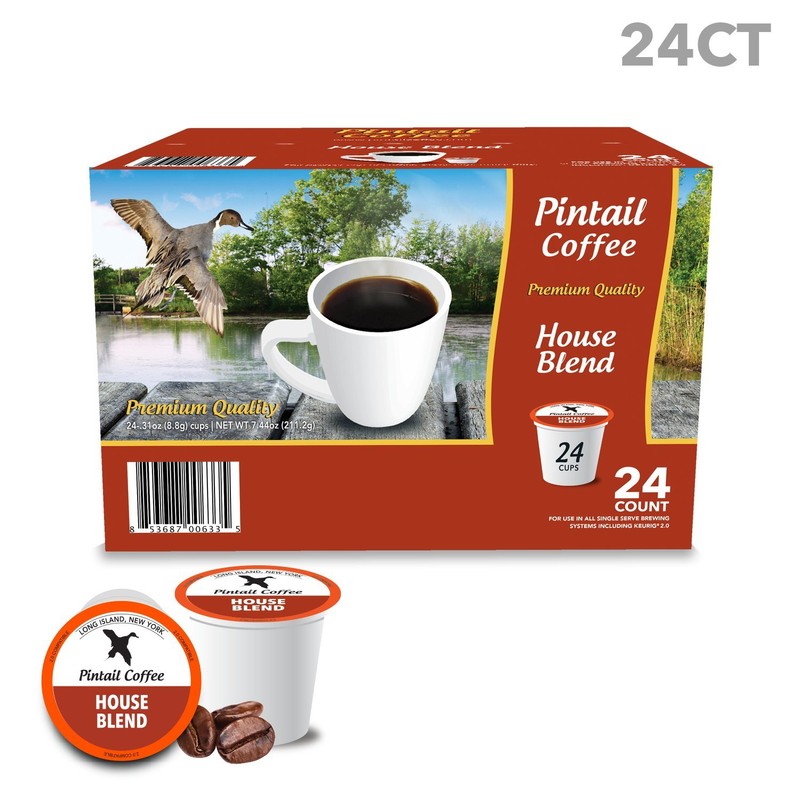 Pintail Coffee House Blend Single Serve Cups, 24 Count