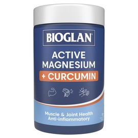 Bioglan Active Magnesium + Curcumin Tab X 120