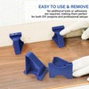 Socpuro 40 Pack Flooring Spacers, Laminate Wood Flooring Spacer Tool