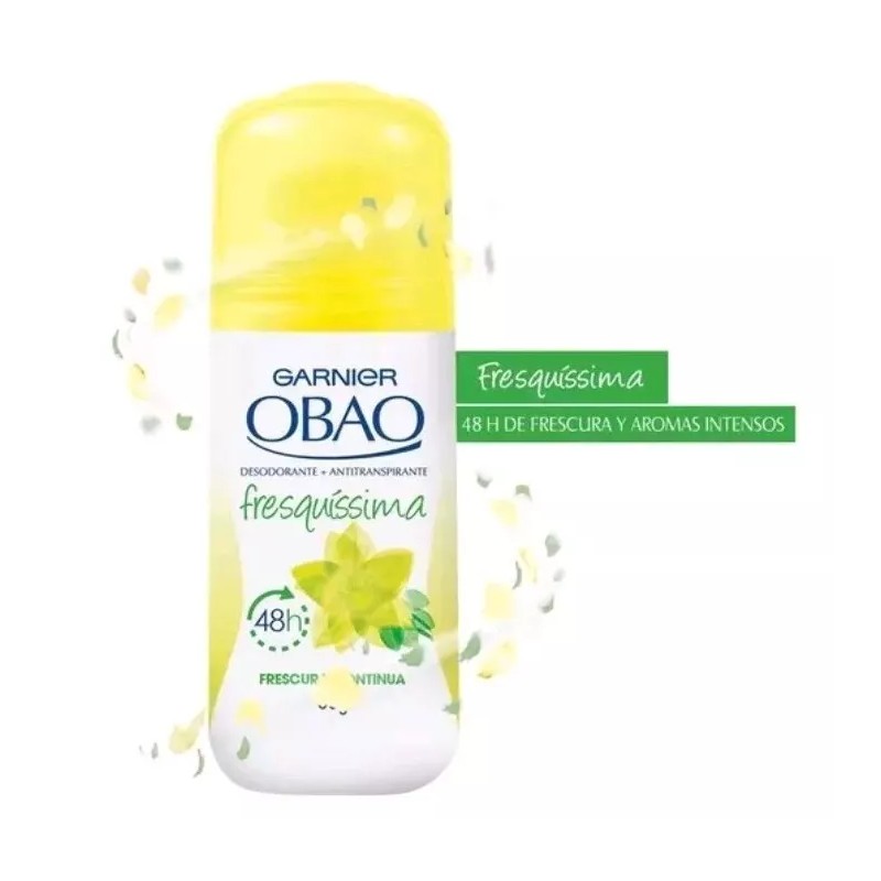Garnier 3 pack Garnier Obao Roll On Deodorant Antiperspirant Fresquisima