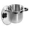 10 Qt Stock Pot 18/10 Stainless Steel Super Double Capsulated