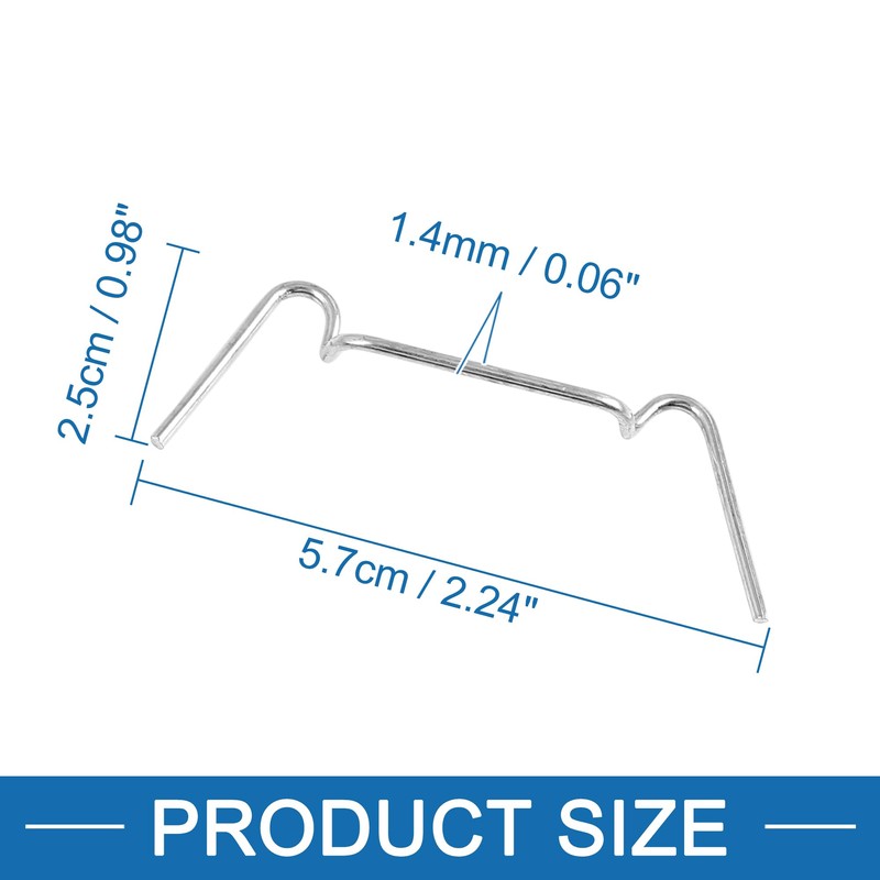 A ABSOPRO Motorcycle Fastener Spring Clip for Square Headlight (Set