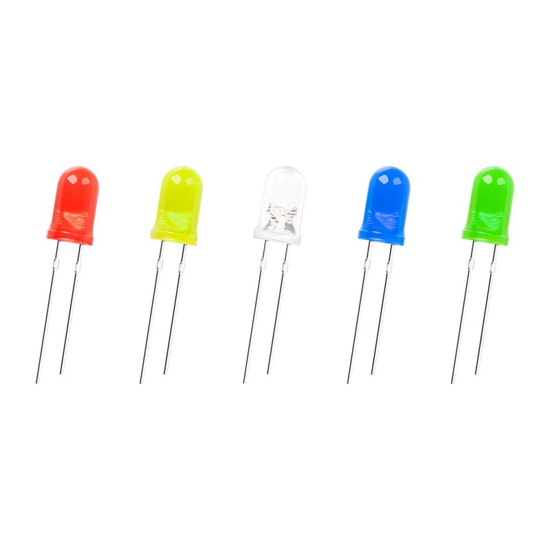 DiCUNO Light Emitting Diodes, 0.2 inch (5 mm), Round Head,