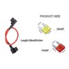 TIPM Bypass Cable, Fuse Holder Fuse Adapter,Repair Fuel Pump Relay