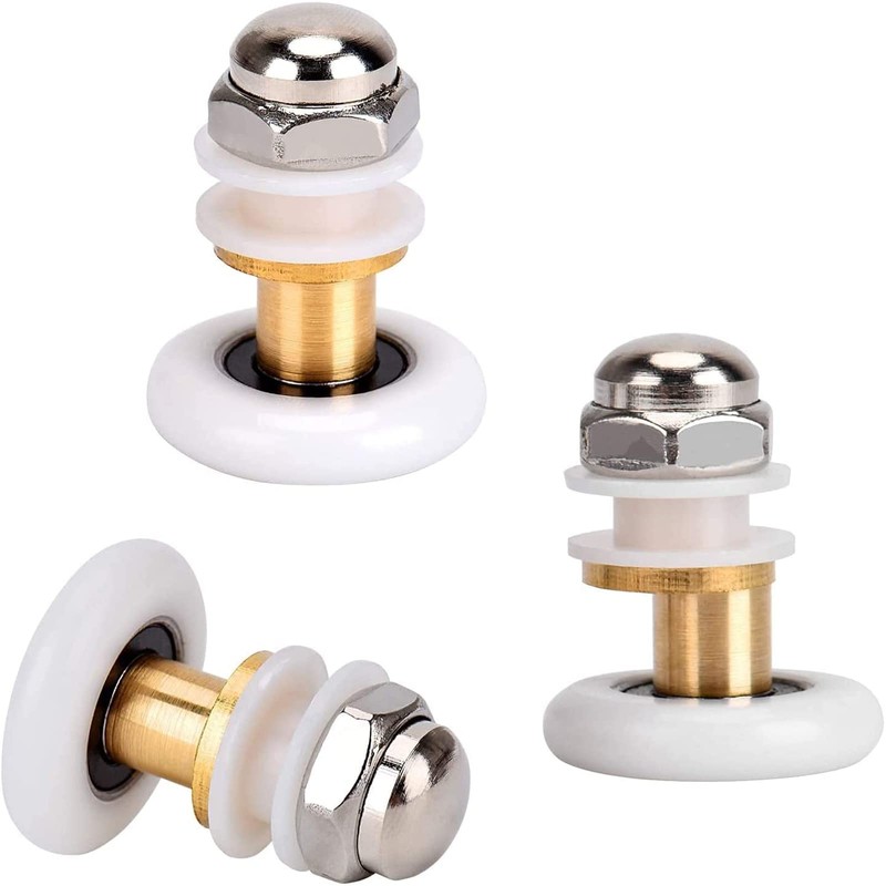 Qikuver 23 mm Shower Cubicle Rollers, Sliding Door Rollers, Replacement